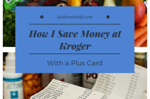 How I Save Money at Kroger