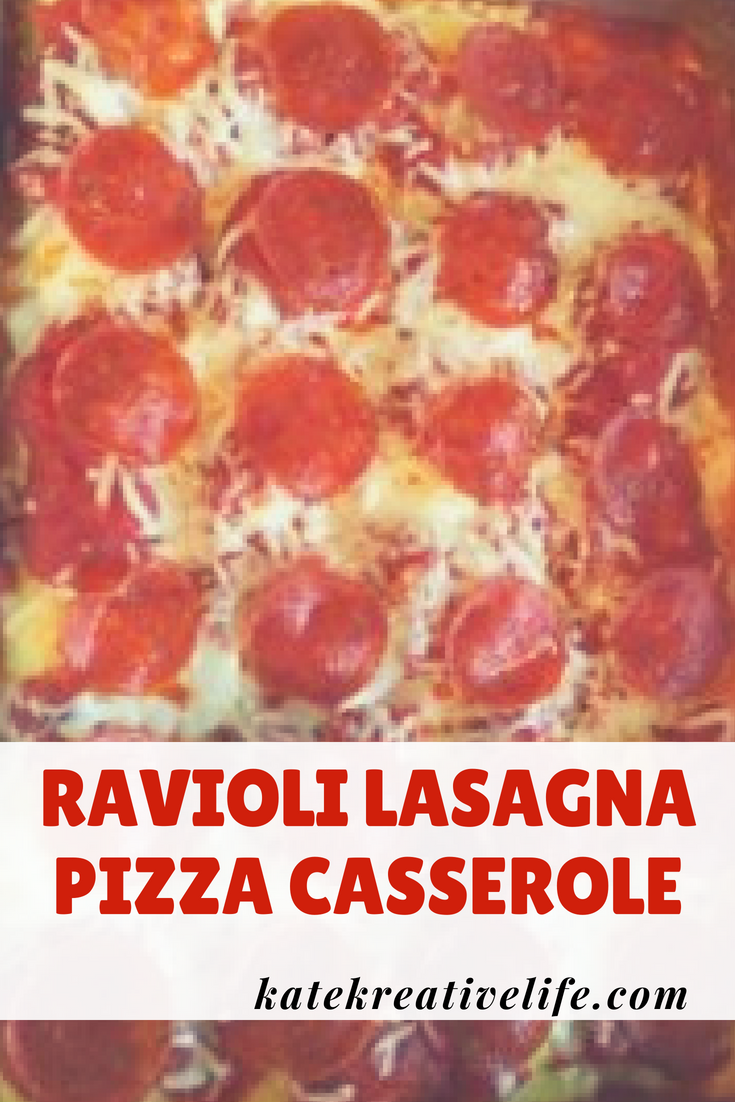 Ravioli Lasagna Pizza