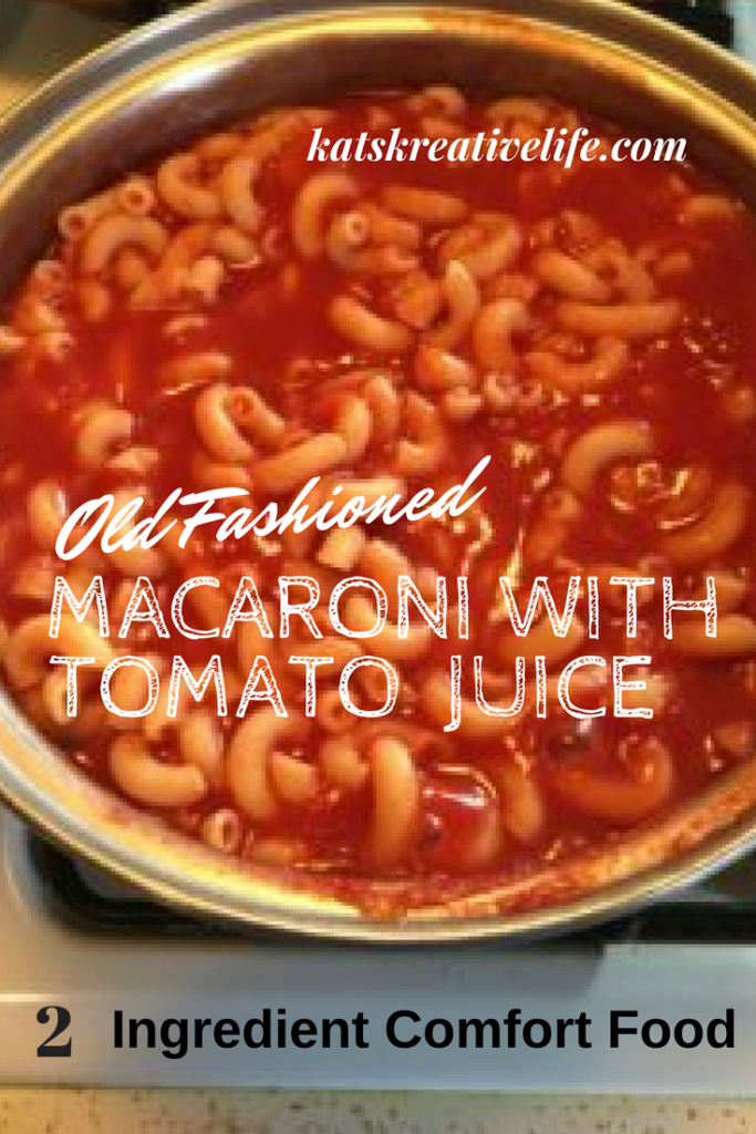 Macaroni With Tomato Juice KATS Kreative Life   Old Fashioned 683x1024 