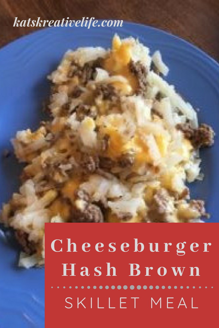 Cheeseburger Hash Brown Skillet Meal