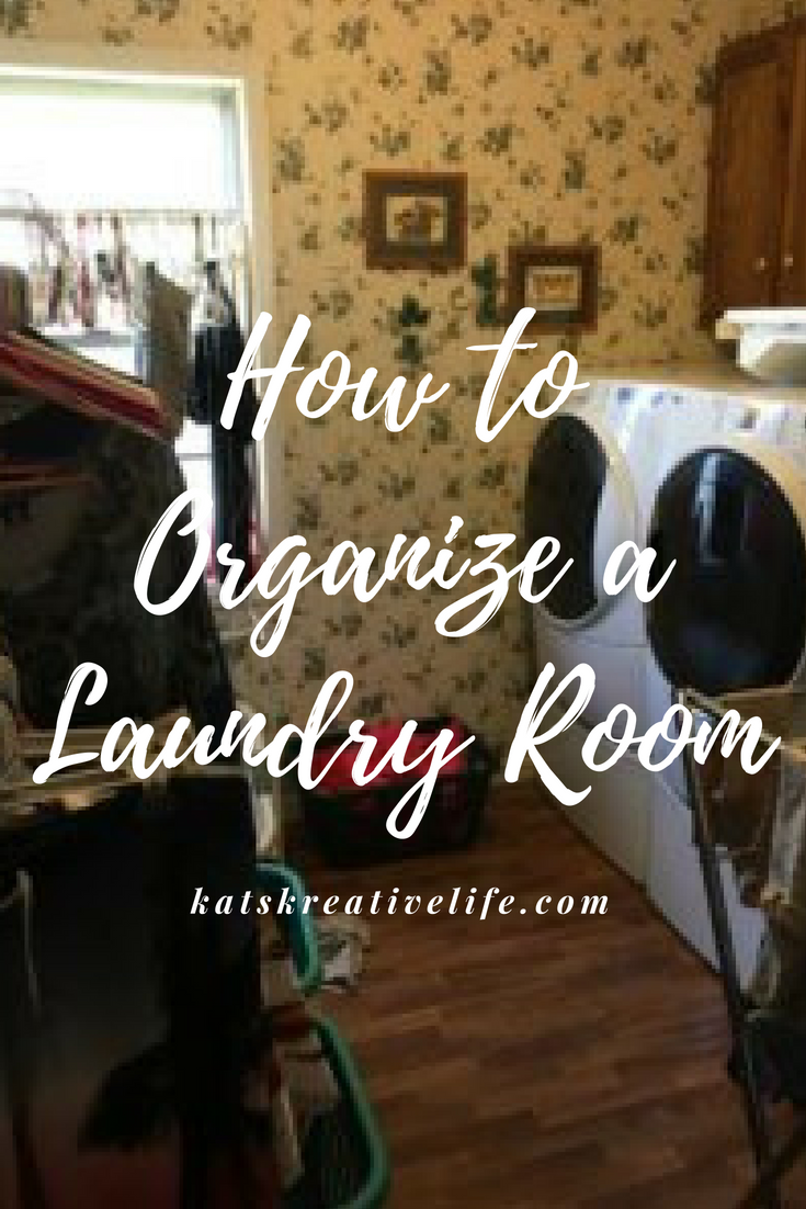 How to Organize a Laundry Room ~ KATS Kreative Life
