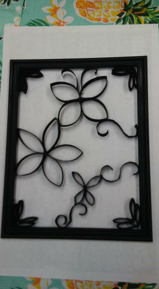 Faux Iron Work 4-H Art Project